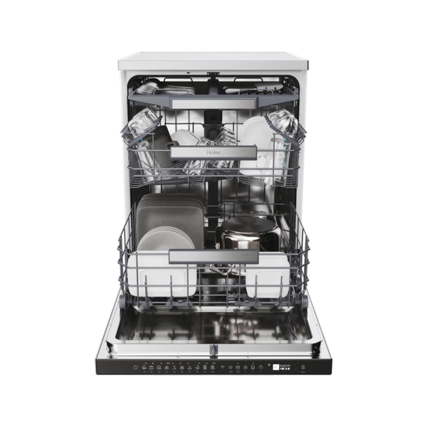 HAIER LAVE VAISSELLE XF6C2M1PX 16 COUVERTS INVERTER WIFI 10 PRG INOX