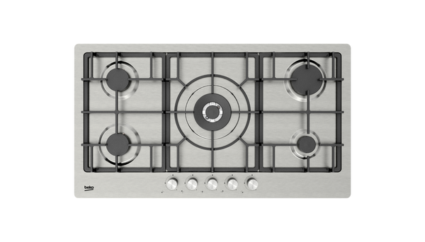 TABLE DE CUISSON BEKO HIMW95226SXEL GAZ 90cm
