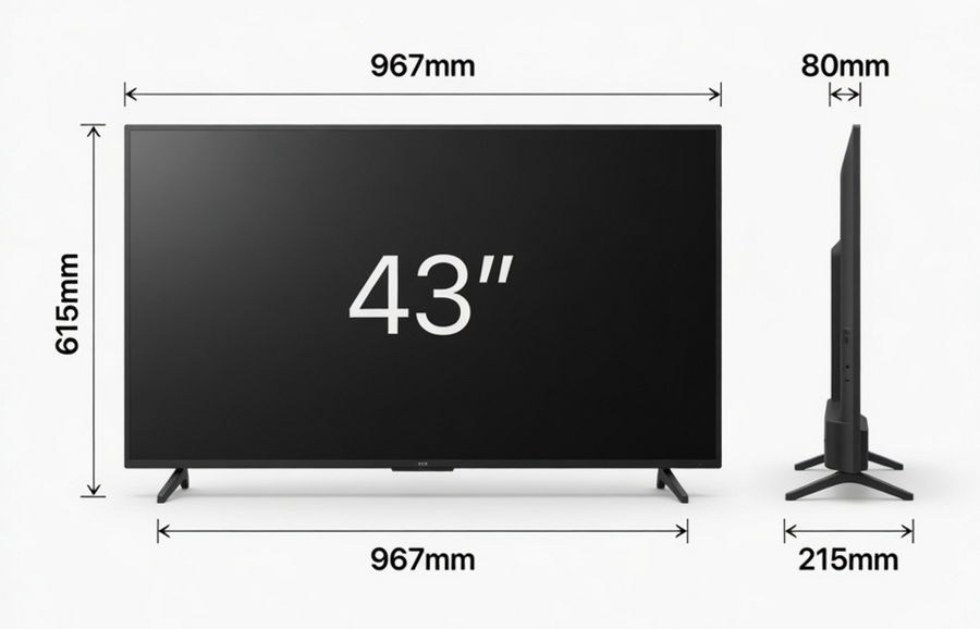 TV 43 Pouces