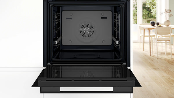 Four BOSCH HUA736EA0T intégrable avec fonction vapeur 60 x 60 cm Noir