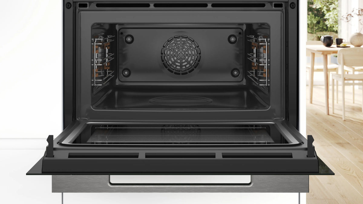 Four BOSCH CMG7241B1 intégrable compact avec fonction micro-ondes 60 x 45 cm Noir