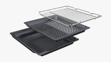 Four BOSCH CMG7241B1 intégrable compact avec fonction micro-ondes 60 x 45 cm Noir