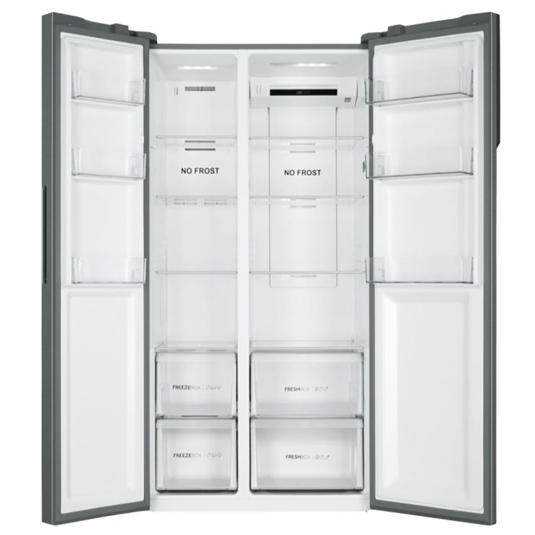 HAIER SBS HSR3918ENPG SERIE3 90CM NF INOX