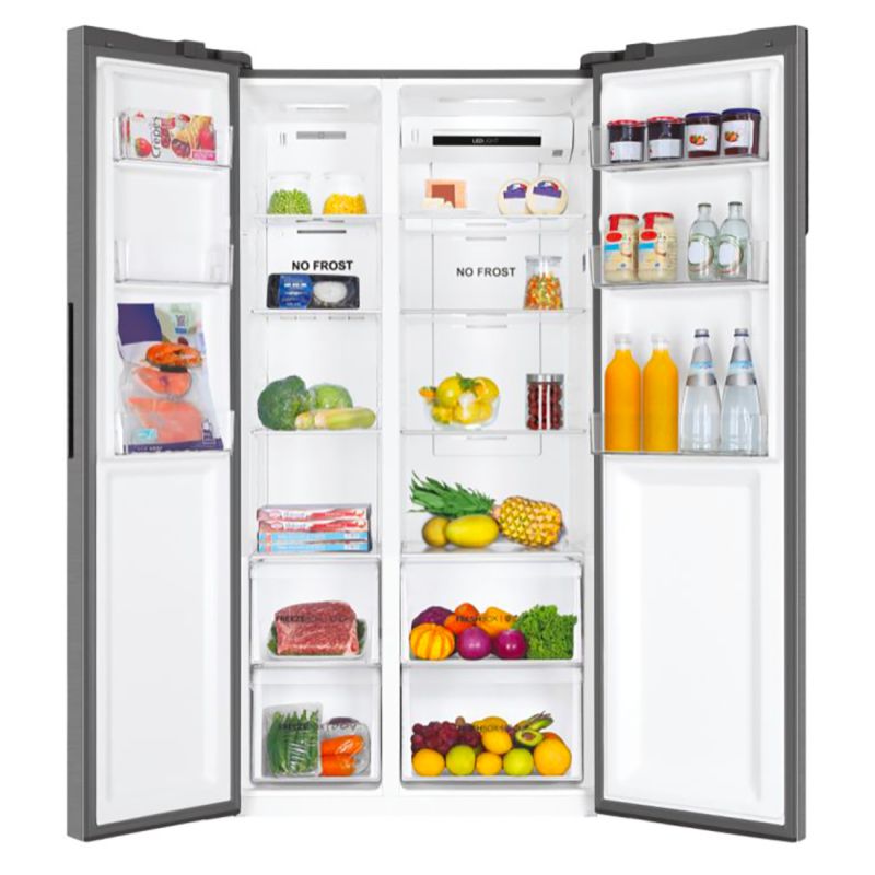 HAIER SBS HSR3918ENPG SERIE3 90CM NF INOX