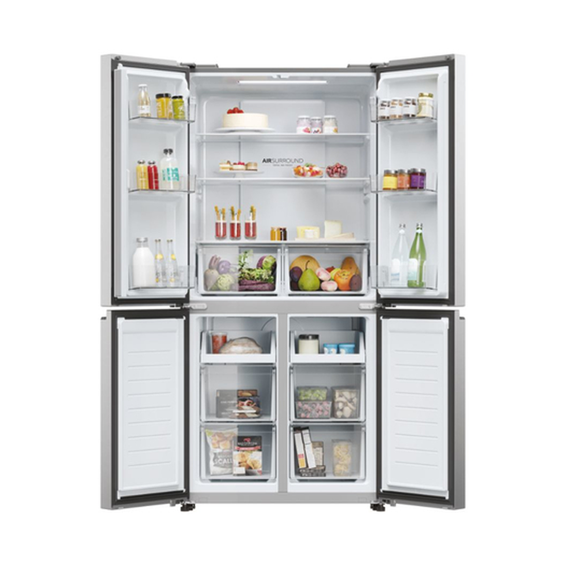 HAIER QUATRO HCR3818ENMM S3 NF 83CM INOX PLATINIUM