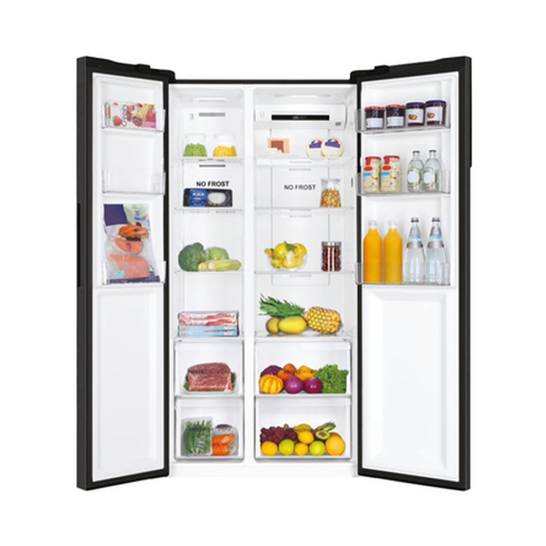 HAIER SBS HSR3918ENPB SERIE3 90CM NF NOIR