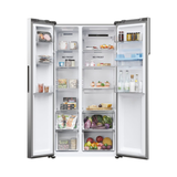 HAIER SBS HSR5918DWMP SERIE3 90CM NF 511L INOX