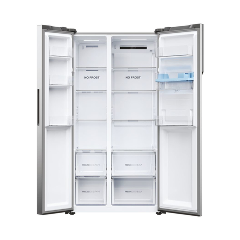 HAIER SBS HSR5918DWMP SERIE3 90CM NF 511L INOX