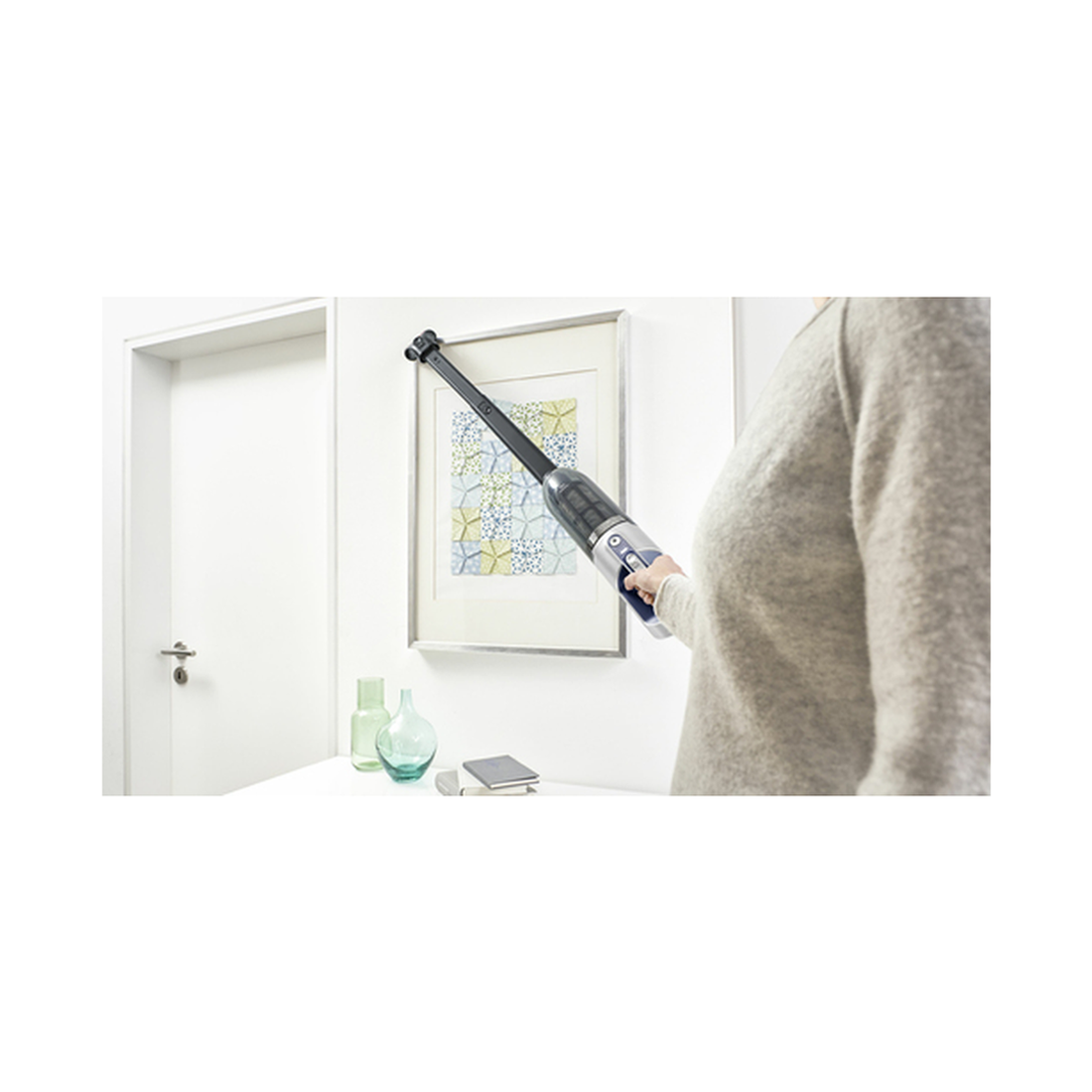 Bosch Aspirateur Balai BCH3K2851 Série 4 Flexxo 28V Bleu
