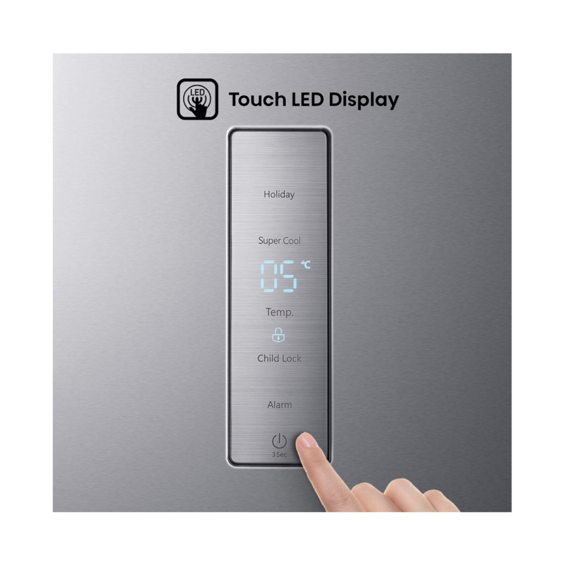 HISENSE REF RL484N4ASU 372L NF INOX