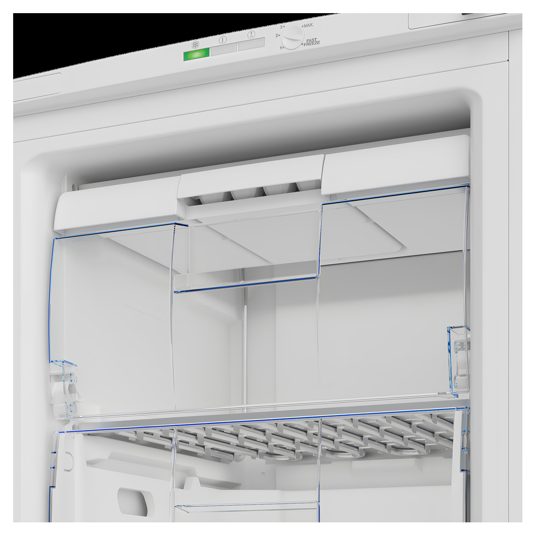 BEKO CONG VERTICAL RFSE110S NF 90L SILVER