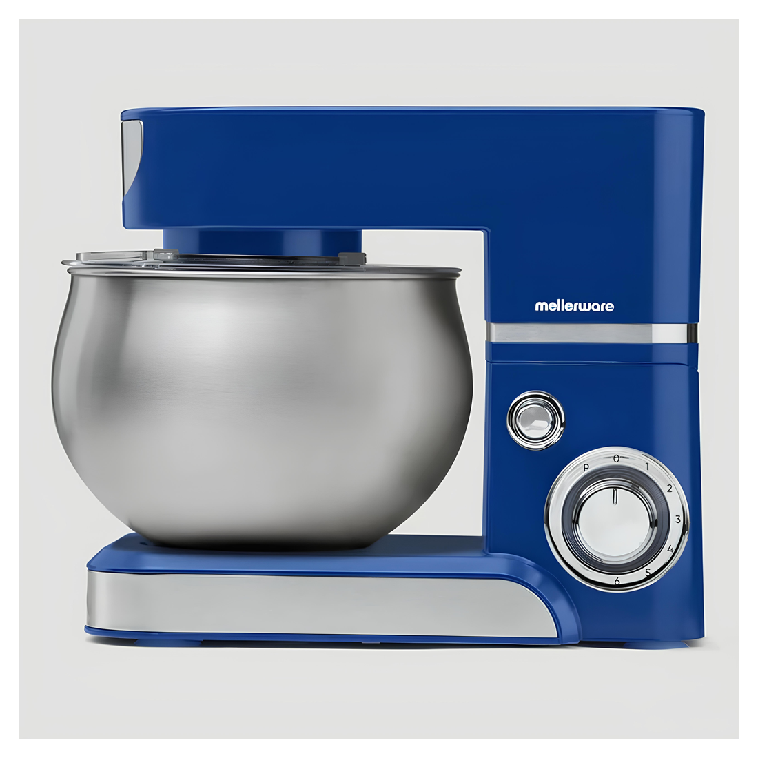 Mellerware Robot Pétrin Twist Bleu 1000W 6 Vitesses Bol Inox 5L