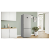 BOSCH COMB SERIE 4 KGN497ICT 70CM INOX