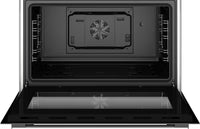 Bosch Cuisinière gaz posable Série 6 - 90 cm, 5 feux, four XXL 147 L, rôtissoire, grilles fonte - HGP3I8W50S