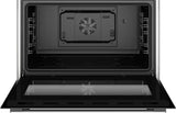 Bosch Cuisinière gaz posable Série 6 - 90 cm, 5 feux, four XXL 147 L, rôtissoire, grilles fonte - HGP3I8W50S