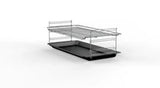 Bosch Cuisinière gaz posable Série 6 - 90 cm, 5 feux, four XXL 147 L, rôtissoire, grilles fonte - HGP3I8W50S