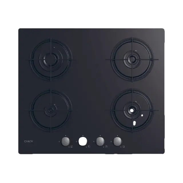Plaque de cuisson CANDY CSG6B4U2 4F EN VERRE NOIR