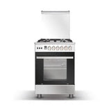 Candy Cuisinière 60 cm Gaz 4 feux – Inox, Grilles Fonte – CGG66FGDX-15