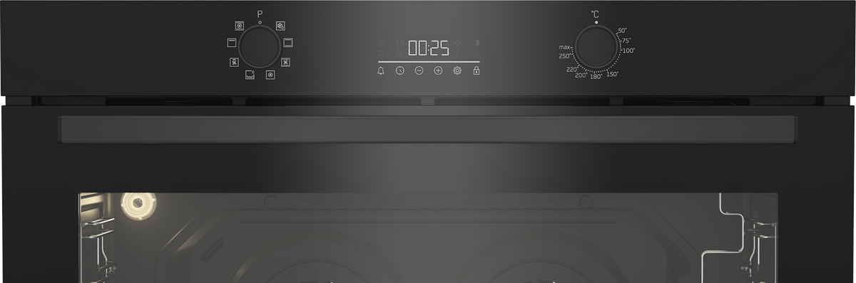 Four Beko électrique BBWMT12300BG 90CM 13F Noir