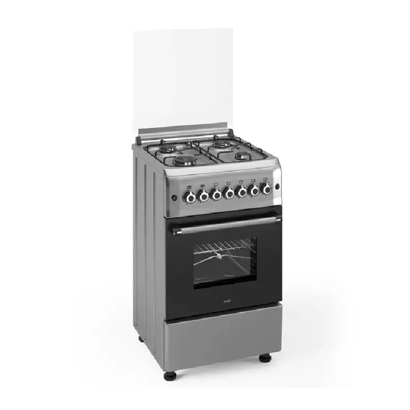 Daiko Cuisinière à gaz 50cm 4 Brûleurs